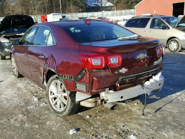 1G11F5SLXFF158416 - 2015 CHEVROLET MALIBU LTZ RED photo 3