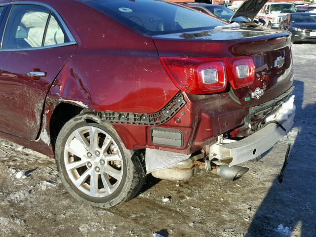 1G11F5SLXFF158416 - 2015 CHEVROLET MALIBU LTZ წითელი ფოტო 9