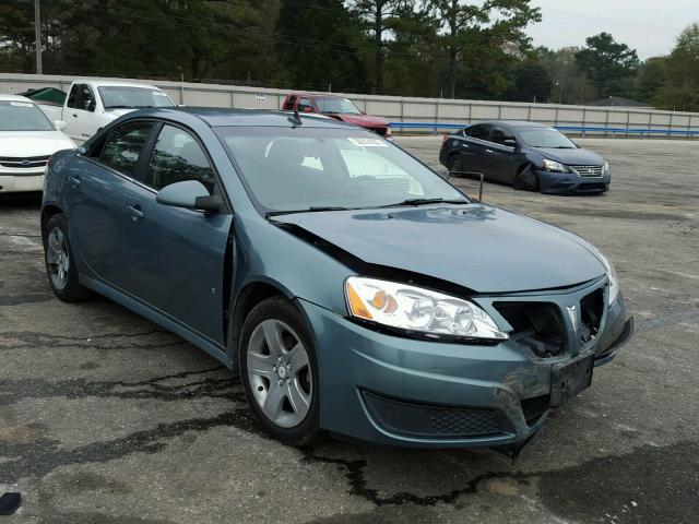 1G2ZJ57BX94252809 - 2009 PONTIAC G6 TEAL photo 1