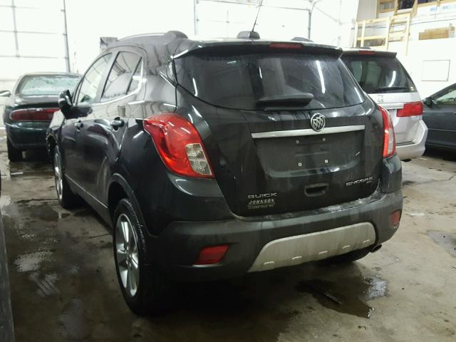 KL4CJFSB6FB092525 - 2015 BUICK ENCORE CON BLACK photo 3