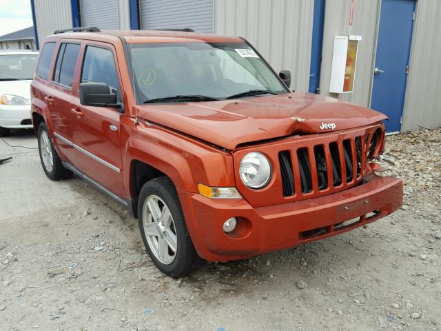 1J4NT1GA9AD625650 - 2010 JEEP PATRIOT SP ORANGE photo 1