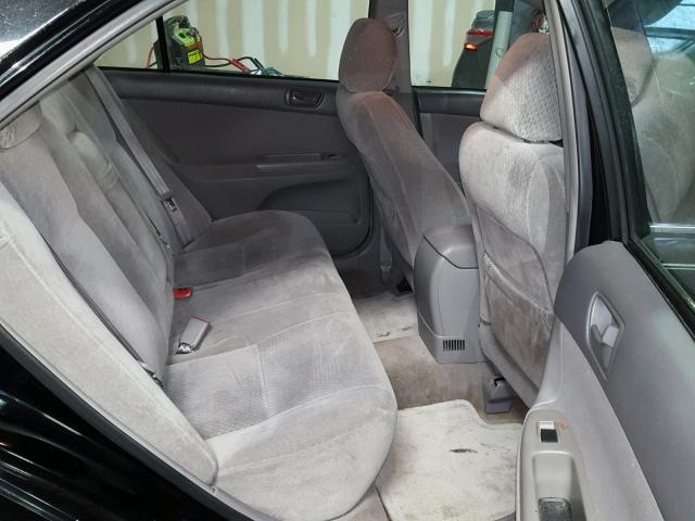 4T1BE32K04U370367 - 2004 TOYOTA CAMRY LE BLACK photo 6