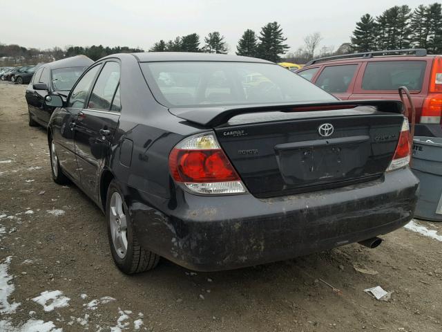 4T1BE30K06U138566 - 2006 TOYOTA CAMRY LE BLACK photo 3