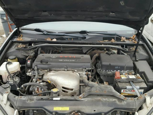 4T1BE30K06U138566 - 2006 TOYOTA CAMRY LE შავი ფოტო 7