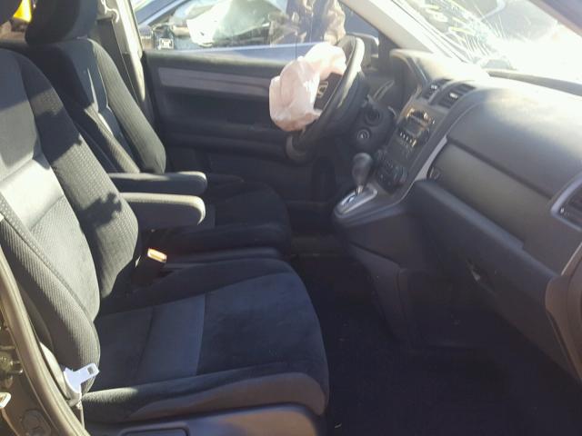 5J6RE38509L031409 - 2009 HONDA CR-V EX შავი ფოტო 5