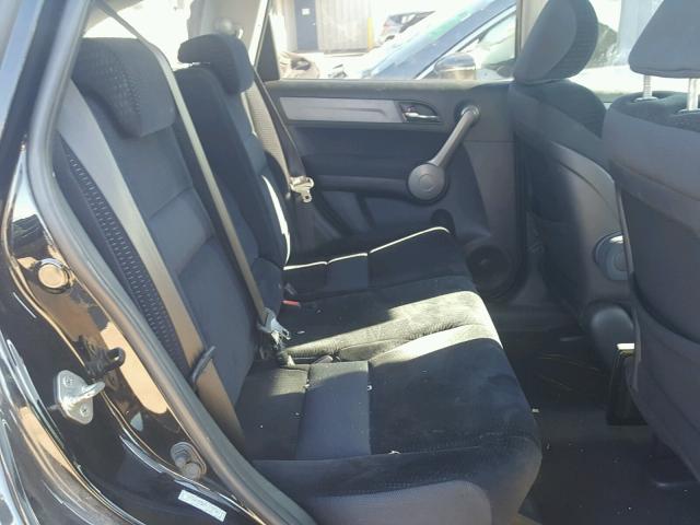 5J6RE38509L031409 - 2009 HONDA CR-V EX შავი ფოტო 6