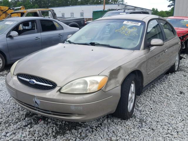 1FAFP55U33A151420 - 2003 FORD TAURUS SES TAN photo 2