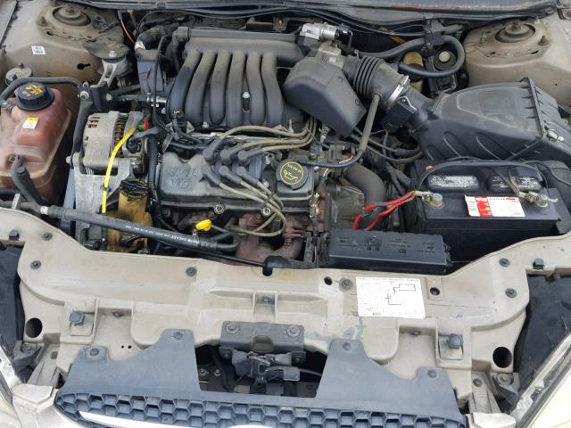 1FAFP55U33A151420 - 2003 FORD TAURUS SES TAN photo 7