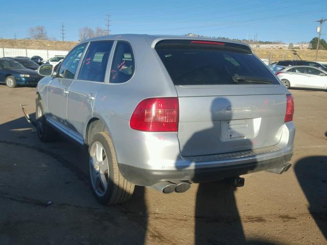 WP1AB29P84LA75994 - 2004 PORSCHE CAYENNE S GRAY photo 3