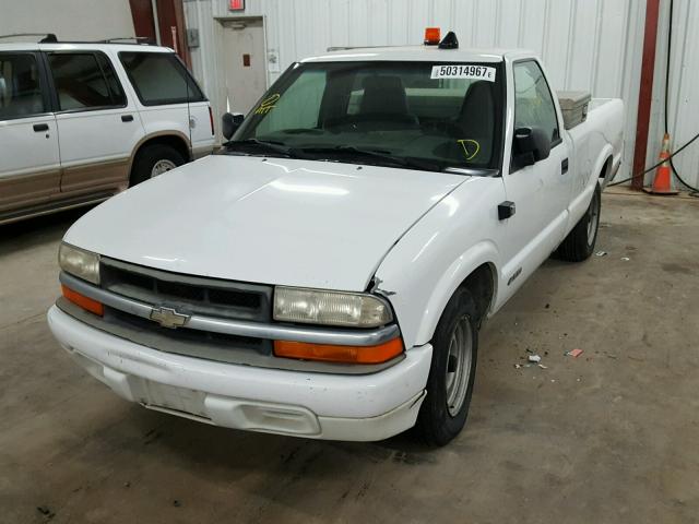 1GCCS14W1YK219299 - 2000 CHEVROLET S TRUCK S1 WHITE photo 2