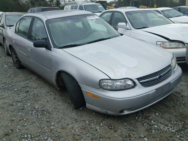 1G1ND52J62M532452 - 2002 CHEVROLET MALIBU SILVER photo 1