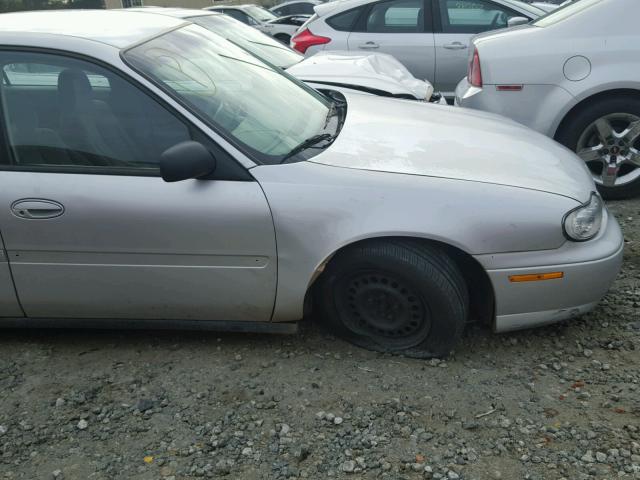 1G1ND52J62M532452 - 2002 CHEVROLET MALIBU SILVER photo 10