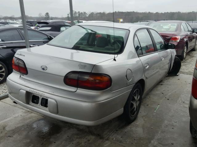 1G1ND52J62M532452 - 2002 CHEVROLET MALIBU SILVER photo 4