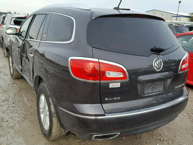 5GAKRAKD4FJ171519 - 2015 BUICK ENCLAVE CHARCOAL photo 3