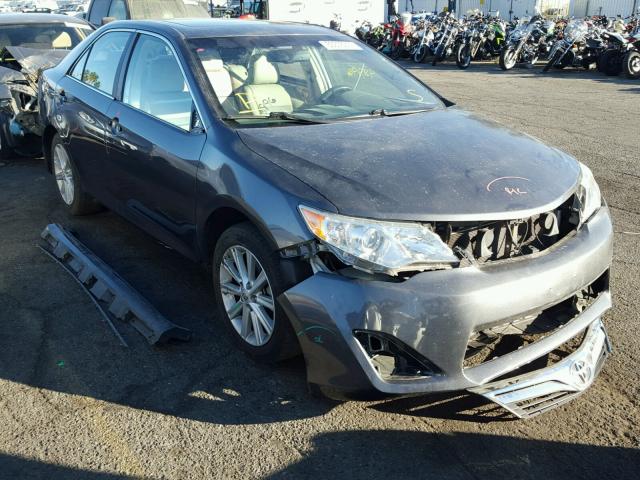 4T4BF1FK7DR326044 - 2013 TOYOTA CAMRY L GRAY photo 1