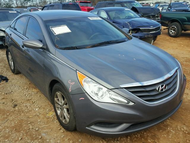 5NPEB4AC6CH495571 - 2012 HYUNDAI SONATA GLS SILVER photo 1