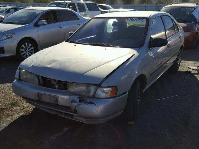 1N4AB41D5VC708845 - 1997 NISSAN SENTRA XE TAN photo 2