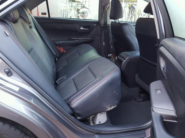 4T1BF1FKXGU186487 - 2016 TOYOTA CAMRY LE ნაცრისფერი ფოტო 6