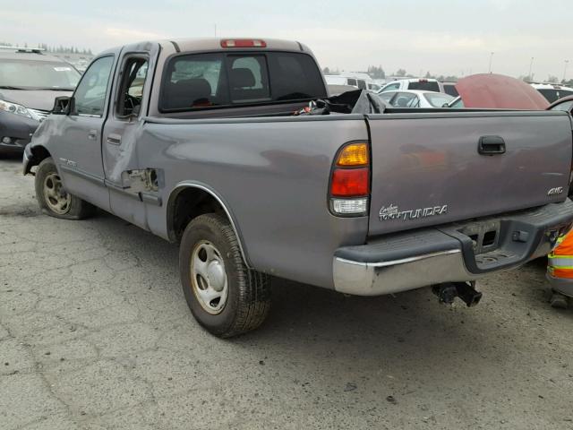 5TBBN44162S262280 - 2002 TOYOTA TUNDRA ACC BROWN photo 3