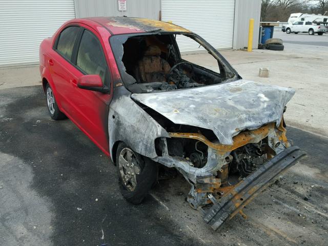 KL1TD56618B094391 - 2008 CHEVROLET AVEO BASE BURN photo 1