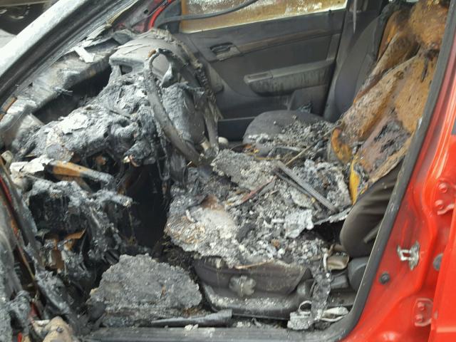 KL1TD56618B094391 - 2008 CHEVROLET AVEO BASE BURN photo 5