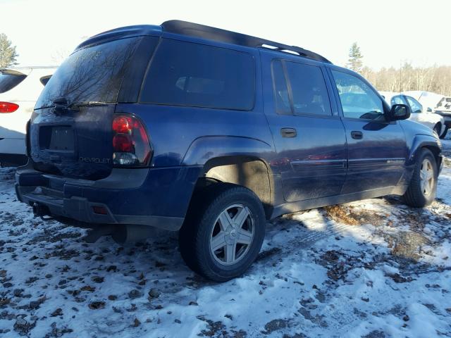 1GNET16S932162253 - 2003 CHEVROLET TRAILBLAZE BLUE photo 4