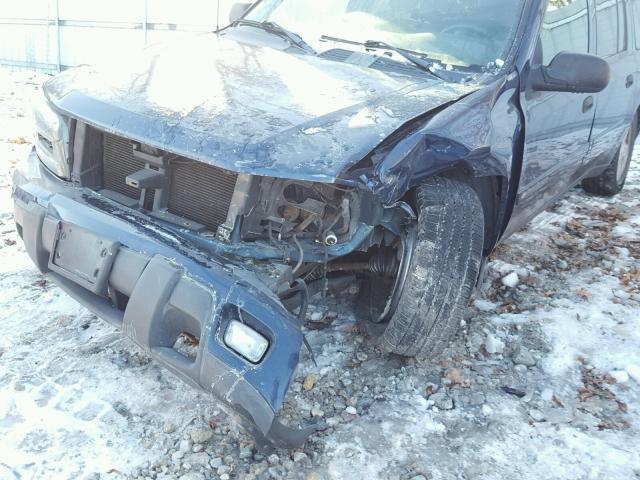 1GNET16S932162253 - 2003 CHEVROLET TRAILBLAZE BLUE photo 9