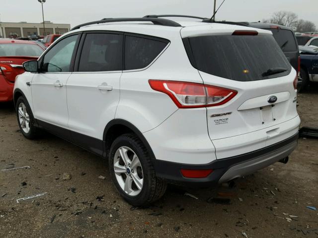 1FMCU0GX9DUA77609 - 2013 FORD ESCAPE SE WHITE photo 3