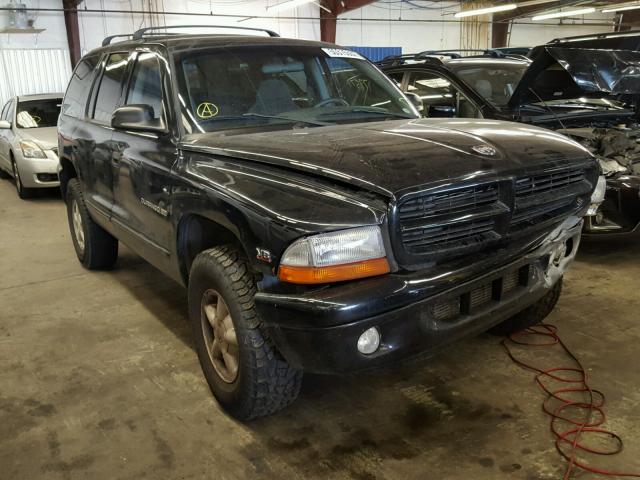 1B4HS28Z2YF269067 - 2000 DODGE DURANGO BLACK photo 1