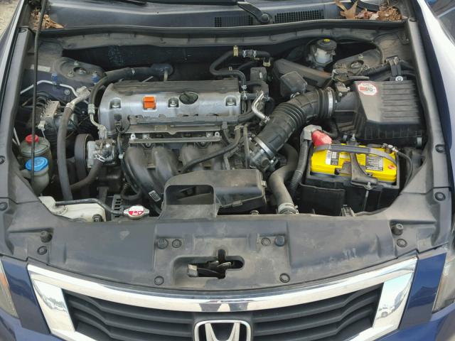 1HGCP2F3XAA023014 - 2010 HONDA ACCORD LX BLUE photo 7