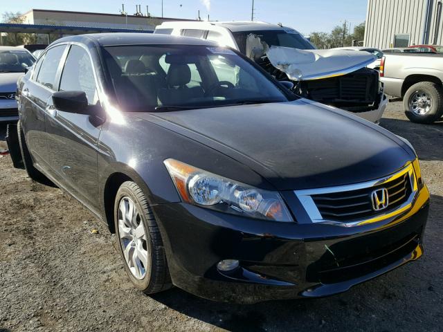 1HGCP36868A065224 - 2008 HONDA ACCORD EXL BLACK photo 1