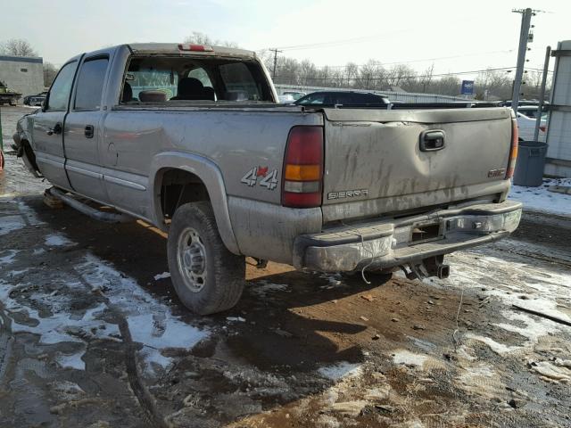 1GTHK231X1F210620 - 2001 GMC SIERRA K25 BEIGE photo 3