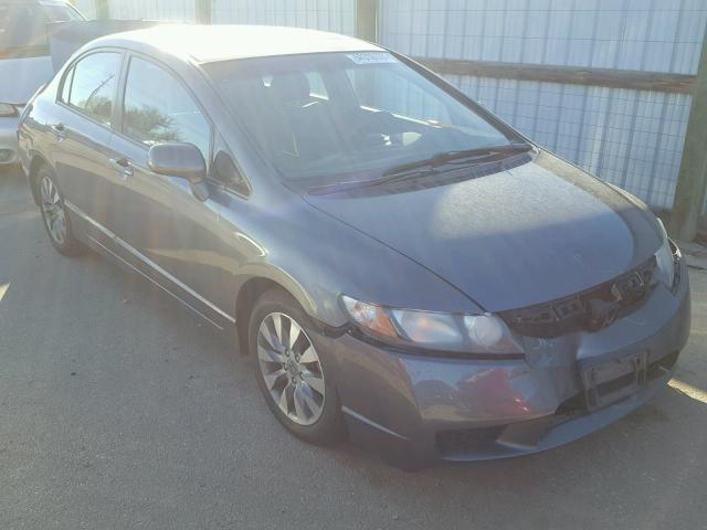 19XFA1F84BE009837 - 2011 HONDA CIVIC EX ნაცრისფერი ფოტო 1