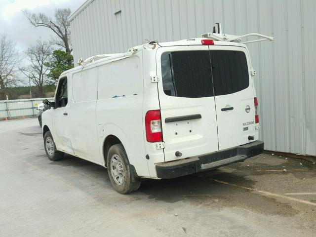 1N6BF0KY2FN801967 - 2015 NISSAN NV 1500 WHITE photo 3