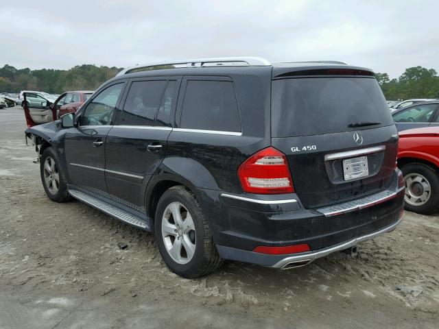 4JGBF7BE0CA786000 - 2012 MERCEDES-BENZ GL 450 4MA BLACK photo 3