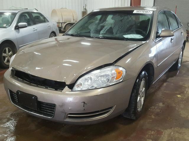 2G1WB58N179143243 - 2007 CHEVROLET IMPALA LS GOLD photo 2