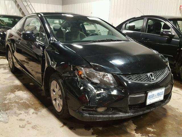 2HGFG3B56CH520673 - 2012 HONDA CIVIC LX BLACK photo 1