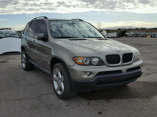 5UXFA13546LY32001 - 2006 BMW X5 3.0I GREEN photo 1
