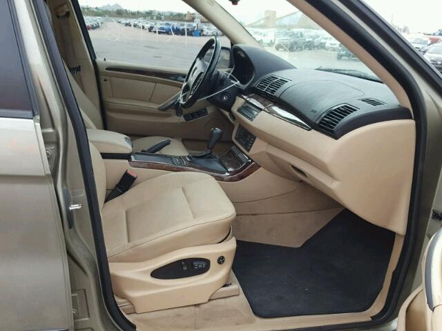5UXFA13546LY32001 - 2006 BMW X5 3.0I GREEN photo 5