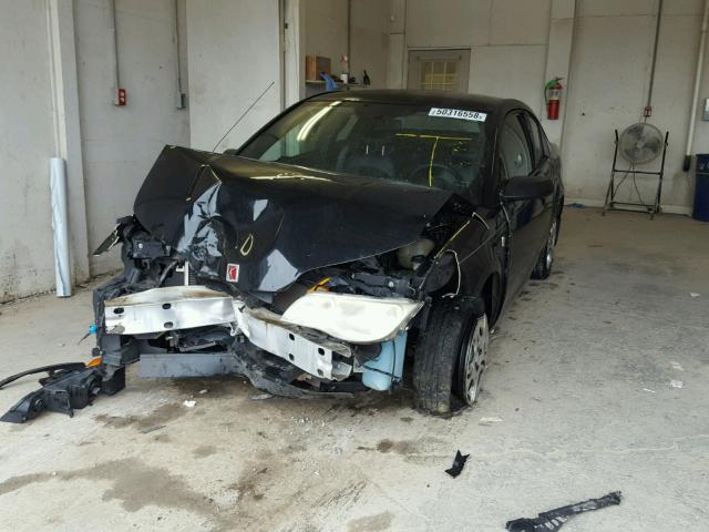 1G8AN12F54Z206827 - 2004 SATURN ION LEVEL BLACK photo 2
