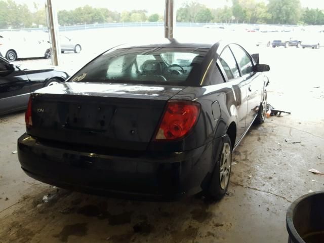 1G8AN12F54Z206827 - 2004 SATURN ION LEVEL BLACK photo 4