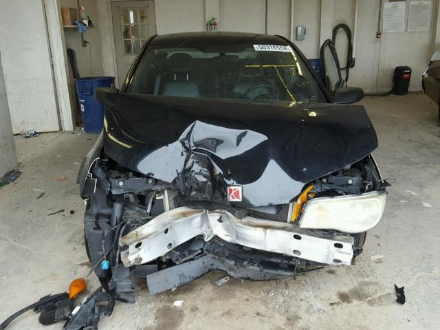 1G8AN12F54Z206827 - 2004 SATURN ION LEVEL BLACK photo 7