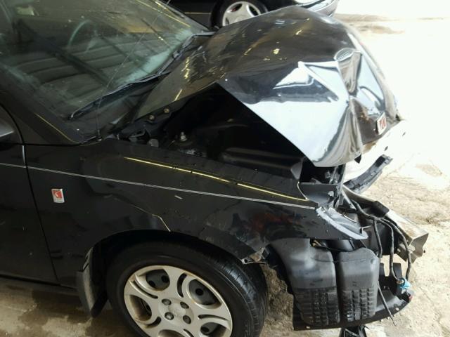 1G8AN12F54Z206827 - 2004 SATURN ION LEVEL BLACK photo 9