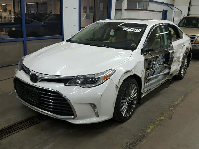 4T1BK1EBXGU225656 - 2016 TOYOTA AVALON XLE WHITE photo 2