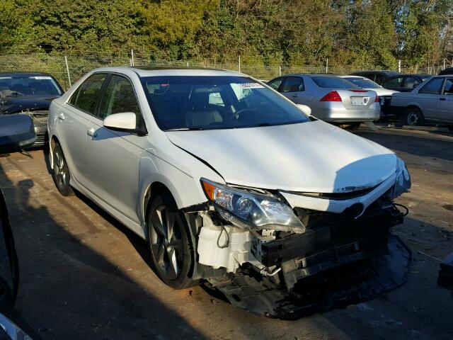 4T1BF1FK8CU633568 - 2012 TOYOTA CAMRY BASE WHITE photo 1