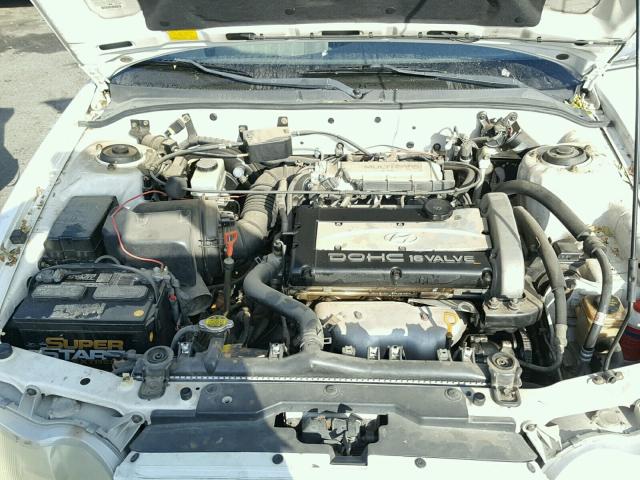 KMHCF24F1VU777000 - 1997 HYUNDAI SONATA BAS WHITE photo 7