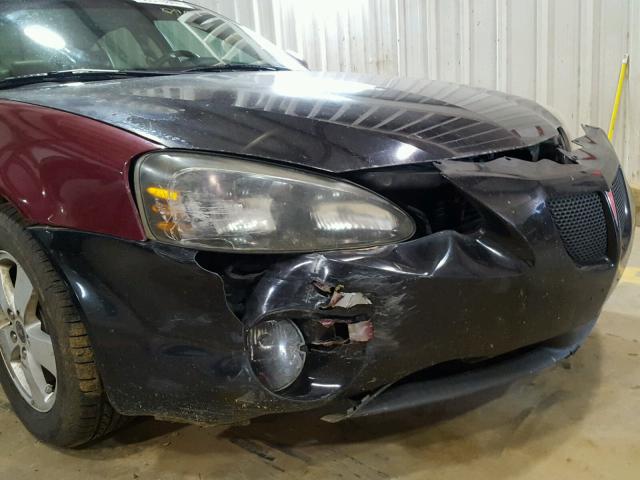 2G2WP582461220901 - 2006 PONTIAC GRAND PRIX BURGUNDY photo 9