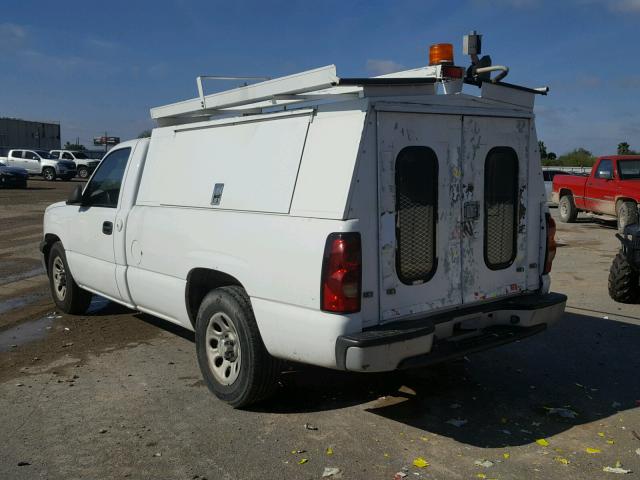 3GCEC14X26G248331 - 2006 CHEVROLET SILVERADO WHITE photo 3