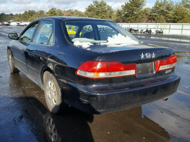 1HGCG66882A174387 - 2002 HONDA ACCORD EX BLACK photo 3