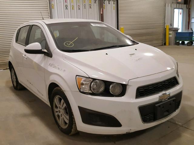 1G1JA6SHXC4108199 - 2012 CHEVROLET SONIC LS 白色 照片 1